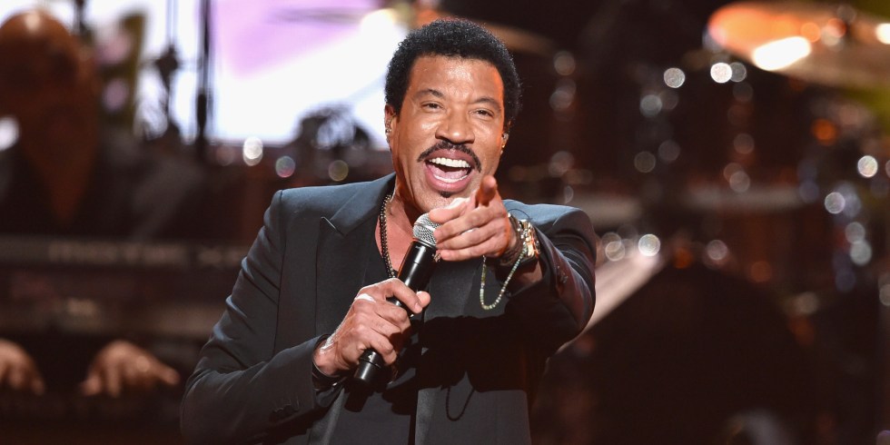 LOS ANGELES, CA - JUNE 29:  Singer Lionel Richie performs onstage during the BET AWARDS '14 at Nokia Theatre L.A. LIVE on June 29, 2014 in Los Angeles, California.  (Photo by Kevin Winter/Getty Images for BET)