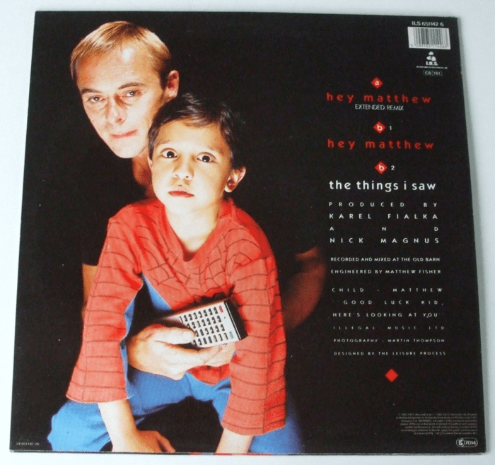 It’s all just a game, I hope: Karel Fialka – Hey Matthew (1987) – Moo Kid